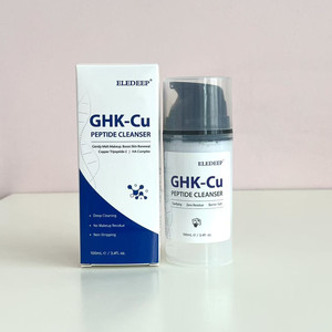 S OEM GHK-CUペプチド再生洗顔料、ヒアルロン酸配合アンチエイジング洗顔料、あらゆる肌タイプに適した優しいデイリー洗顔料 - Product Image 2