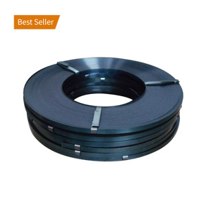 Высокопрочный синий ремешок из закаленной стали 65mn Q235 оцинкованный стальной ремешок для упаковки металлических полос - Product Image 4