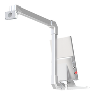 # Système de support de bras pour tuyau en aluminium série 4460 de 0,5 mètre, pièces pour panneau de commande monté sur bras ou support d'écran PC ou moniteur