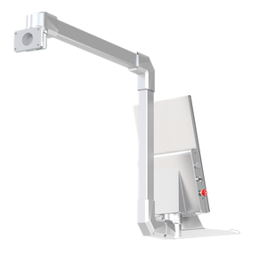 Serie #<span class=keywords><strong>4460</strong></span> Piezas del sistema de brazo de soporte de tubería de aluminio de 0,5 metros Panel de operación montado en el brazo PC o soporte de monitor - Product Image 5