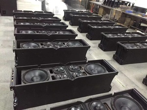 Chuyên nghiệp kích thước lớn 12 \ "ngoài trời loa sân khấu lad-22 kép 3-cách dòng mảng thụ động & hoạt động 8Ohm neodymium nam châm - Product Image 6