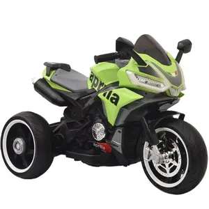 婴儿骑乘玩具绿色遥控摩托车电动儿童自行车5-9岁儿童迷你摩托车24V