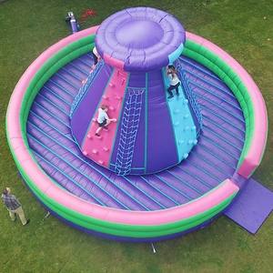 Offre Spéciale PVC et Bâche Gonflable Escalade Colline En Plein Air Commercial Parc D'attractions Sport Jeu avec Souffleur Imprimé Logo - Product Image 1