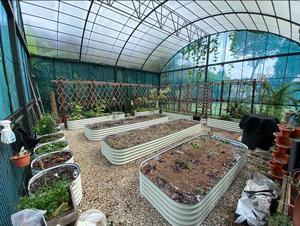 Kits de jardinières <span class=keywords><strong>sur</strong></span>élevées en acier galvanisé pour l'extérieur, bac à plantes en métal pour l'extérieur - Product Image 4