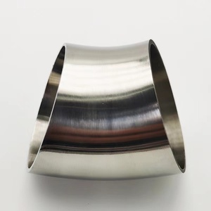 Vệ sinh thép không gỉ 3A SMS DIN mông hàn 45 90 88 92 độ uốn cong ống khuỷu tay phù hợp - Product Image 1