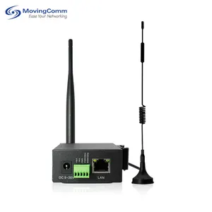 Mini M2M Iot Gateway Personalização Industrial Grade Rs485 Rs232 Din Rail Modem Modem VPN Montável 3G 4G Lte Wifi Roteador Sem Fio