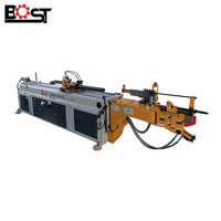 Machine de cintrage de tubes CNC hydraulique automatique à 3 axes NJBOST pour tubes ronds et carrés en fer et en acier, machine de cintrage de tubes à mandrin en vente