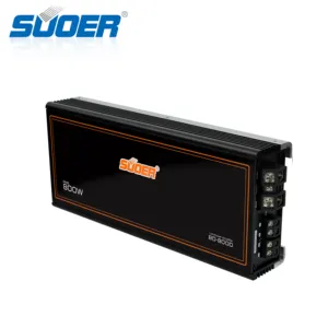 Suoer BD-800 professionale 2400W amplificatore monoblocco auto grande potenza RMS 200 watt