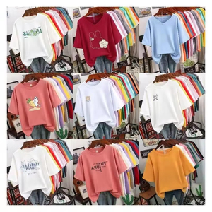 <span class=keywords><strong>T</strong></span>-shirts pour femmes à la mode décontractée d'é<span class=keywords><strong>t</strong></span>é, vente en gros, <span class=keywords><strong>t</strong></span>-shirts à manches courtes de haute qualité - Product Image 3