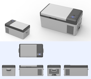 2025 Portable Mini Car Cooler Box <b>Refrigerator</b> Thermoelectric Cooling 15L RV Household Use - Product Image 3