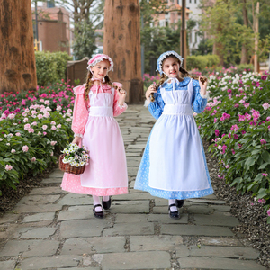 Costume de demoiselle d'honneur pour enfants MS Halloween, tenue de spectacle professionnelle pour la maternelle - Product Image 1