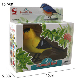 Oferta transfronteriza: Pájaro simulado con activación por voz, pájaro individual con clip para dedo y correa de reloj, juguete de pájaro eléctrico, juguete de broma novedoso - Product Image 5