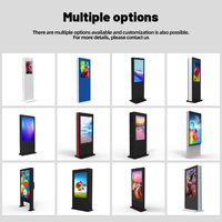 Pantalla Publicitaria Digital Vertical para Exteriores de 75 Pulgadas con Refrigeración por Aire y Resistente al Agua