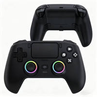 Manettes de jeu à capot magnétique programmables macro avec éclairage RGB pour PS5 – Offre Spéciale