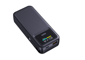 Banques d'alimentation à <span class=keywords><strong>charge</strong></span> ultra-rapide avec PD35W, câble rétractable intégré, Powerbank sans fil avec écran numérique intelligent TFT, désactivation - Product Image 2