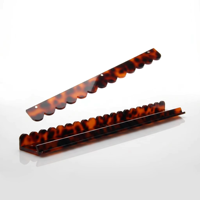 Supports magnétiques en acrylique pour Mahjong, 20 pouces, lot de 4, avec bords ondulés et base plate, pour Mahjong américain