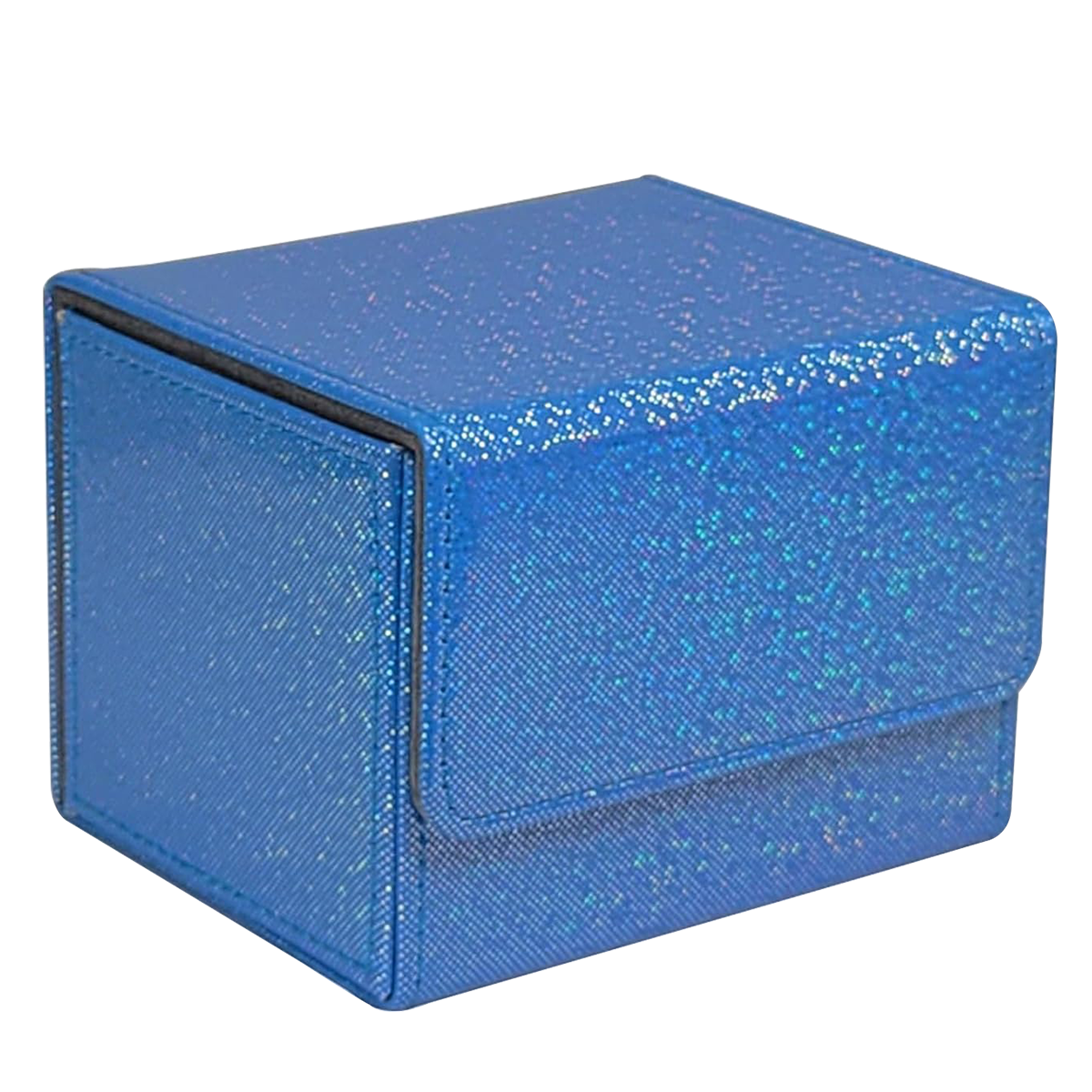 Pointe bleue scintillante