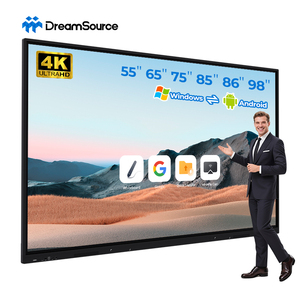 Dreamsource 65 75 Inch Touch Screens Smart <b>Boards</b> Lcd Display Meeting Room Education All in One Pc <b>Interactive</b> Whiteboard - Product Image 3