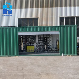 Containerized RO nhà máy xử lý nước 18000lph hệ thống Thẩm Thấu Ngược cho ngầm nước lợ thanh lọc - Product Image 1