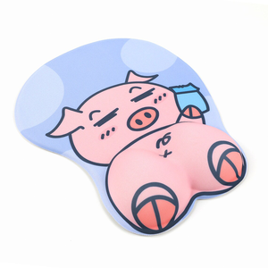 แผ่นรองเมาส์เล่นเกมซิลิโคนเจลอกใหญ่สำหรับผู้หญิงเซ็กซี่แผ่น3D กันลื่นปรับแต่งได้คุณภาพสูงจากผู้ผลิตจีน - Product Image 1