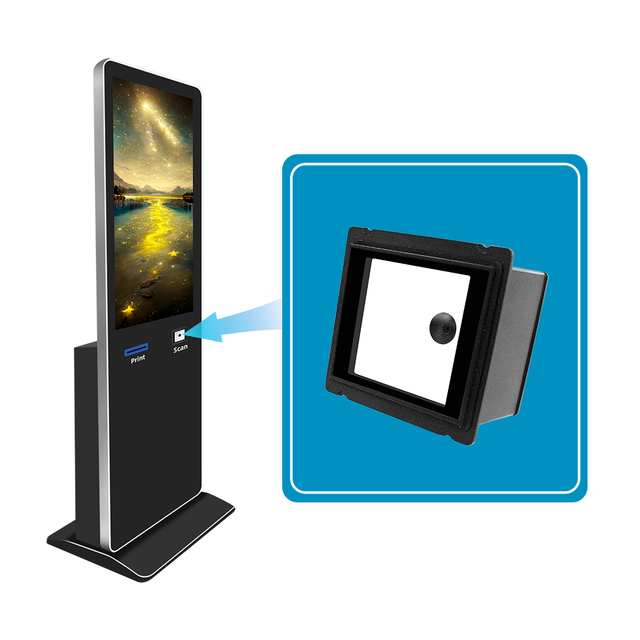 MS-7160 Industrial Embedded Fixed Mount Payment Box Desktop Barcode Scanner USB Wired 1D/2D QR Code Scan Module Warehouse Retail