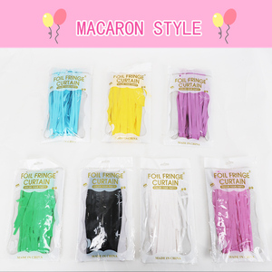 Mưa Rèm Lụa Matte Lá Rèm Tinsel Dày Mưa Tua Rèm Hot Bán Đảng Kéo Hoa Đám Cưới Cho Đảng Trang Trí - Product Image 6