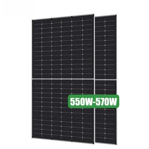 แผงโซลาร์เซลล์แบบโมโนคริสตัลไลน์สองหน้า ระดับพรีเมียม 525W-570W สำหรับการผลิตพลังงานเชิงพาณิชย์และอุตสาหกรรม พร้อมกรอบกันสภาพอากาศ - Product Image 2