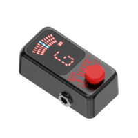 Pedale Effetto Accordatore per Chitarra in Offerta Speciale, True Bypass con Display LED, per Chitarra e Basso