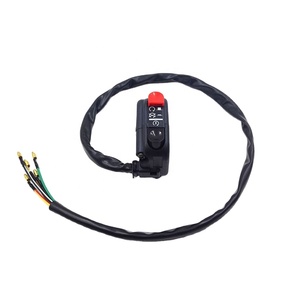 Interruptor multifunción universal <span class=keywords><strong>para</strong></span> motocicleta, botón <span class=keywords><strong>de</strong></span> encendido y apagado - Product Image 1