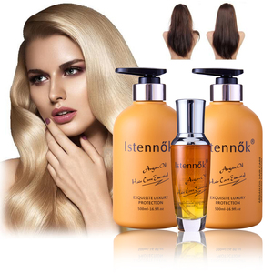 Champú y Acondicionador de Aceite de Argán Sin Silicona al por Mayor, Marca Privada, Nutrición Profunda, Aceite de Argán Vegano <span class=keywords><strong>para</strong></span> <span class=keywords><strong>Cabello</strong></span> Seco y <span class=keywords><strong>Deshidratado</strong></span> - Product Image 1