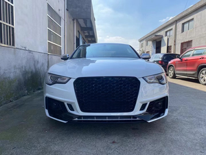 Pare-chocs avant style <span class=keywords><strong>RS5</strong></span> <span class=keywords><strong>B9</strong></span> avec calandre en nid d'abeille pour Audi A5 S5 B8.5 2012-2016 Facelift Kit carrosserie style <span class=keywords><strong>RS5</strong></span> <span class=keywords><strong>B9</strong></span> - Product Image 6