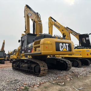 Excavatrice sur chenilles hydraulique Caterpillar 340D2L d'occasion, grande taille, 340D, 340, 40 tonnes, modèle CAT 340 CE/EPA, à vendre - Product Image 2