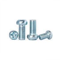 Sekrup Kepala Bulat Allen Key ISO7380 Metrik M2 M2.5 M3 M4 M5 M6 Baja Tahan Karat A2, Baut Kepala Tombol Hex Socket
