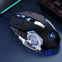 Venta al por mayor de fábrica Xinmeng M322 Ratón con cable E-sports Office General Mechanical Macro Programación Desktop Laptop RGB Mouse