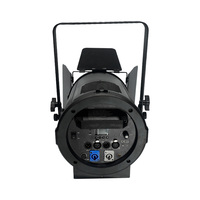 Projecteur Fresnel LED 300W WW CW Blanc réglable 2800K-6500K 8 ° -60 °   Projecteur de scène DMX pour studio de diffusion HD avec zoom électrique