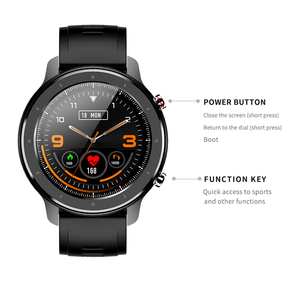 Reloj inteligente para hombres mujer Fitness Tracker Monitor de presión <span class=keywords><strong>arterial</strong></span> IP68 impermeable <span class=keywords><strong>Smartwatch</strong></span>/ - Product Image 1