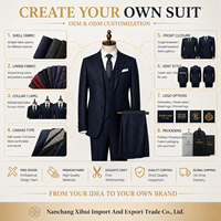 Costume deux pièces rayé grande taille pour homme, blazer et pantalon, pour affaires, mariage, occasions formelles