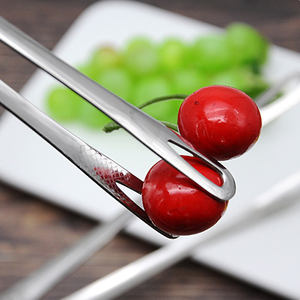 Yuantai-Parrilla de barbacoa, pinzas de clip para asar, de alta calidad, OEM/ODM, acero inoxidable 304, color dorado y plateado, Corea del <span class=keywords><strong>Sur</strong></span> - Product Image 6