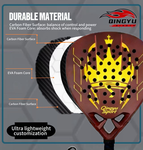 Juego de Raquetas de Playa de Neopreno Qingyu Sport, con <span class=keywords><strong>Pelota</strong></span>, Juego de Raquetas Ligeras y Suaves para Niños, para Jugar en la Playa, el Jardín o en Verano - Product Image 5