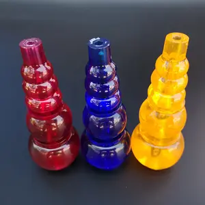 Jaula de pájaros multicolor, cristal orgánico, calabaza, accesorios de gama alta