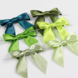 Bán Buôn OEM Giá Mini Ribbon Bow 196 Màu Sắc Polyester Bow Cho Các Phụ Kiện Đám Cưới Giáng Sinh Valentine Của Ngày Trang Trí Hàng Ngày - Product Image 1