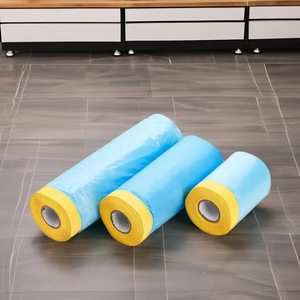 <span class=keywords><strong>Film</strong></span> de masquage pour peinture automobile, ne laisse pas tomber de peinture, ne laisse pas de résidus de peinture, auto-adhésif, protection de l'environnement, séchage rapide, élimination de la poussière - Product Image 4