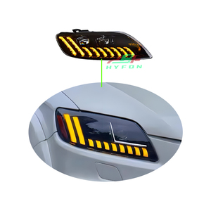 Pour <span class=keywords><strong>Audi</strong></span> <span class=keywords><strong>Q7</strong></span> 2006-2015 Mise à niveau Full LED Phare <span class=keywords><strong>Dynamique</strong></span> Streamlight <span class=keywords><strong>Clignotant</strong></span> LED Feux de jour Plug & Play - Product Image 1