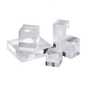 Đế Trưng Bày <span class=keywords><strong>Perspex</strong></span> Độ Dày Khác Nhau Tùy Chỉnh Khối <span class=keywords><strong>Logo</strong></span> In Acrylic Rõ Nét Cao Khối Trưng Bày Acrylic - Product Image 6