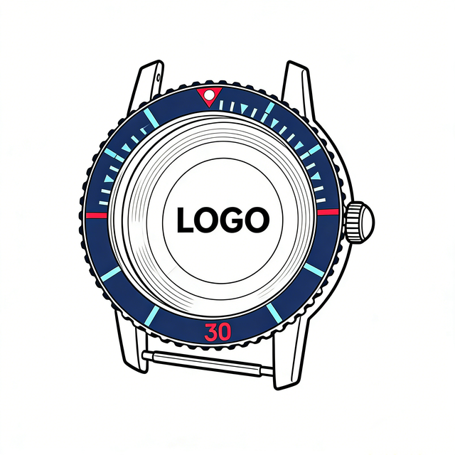 Wholesale Custom Stainless Steel Metal Watch Case for 41mm Watches-Waterproof & Eco-Friendly HANSON Brand Watch Parts