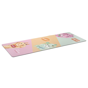 Tapis de <span class=keywords><strong>yoga</strong></span> en PU avec logo personnalisé, en caoutchouc naturel, antidérapant, absorbant la transpiration, pour le fitness, vente en gros, fabricant, fournisseur - Product Image 3