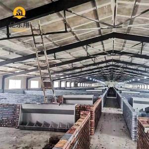 Thiết kế hiện đại kết cấu thép xây dựng trang trại cho bò gia súc dê cừu trang trại sử dụng - Product Image 4