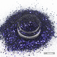 Vente chaude Hexagonal Chunky Mélanges Caméléon Fine Glitter Poudre En Vrac Maquillage Ongles Sequin Personnalisation Formes 5g Pochette Packs