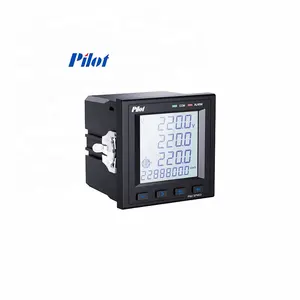 SPM33-E4 Pilot smart electric meter 4 status input (dry contact) + 2 relay out meter digit energy