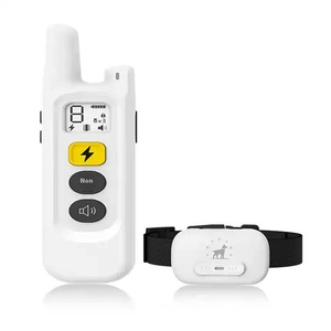 Điều khiển từ xa thông minh huấn luyện chó chống sủa cổ áo vật nuôi kỹ thuật số mới với tính năng tĩnh điện làm bằng nhựa bền - Product Image 6